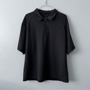 Avia Black Polo Golf Shirt - Large